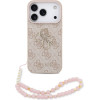 Guess Etui 4G Strap 4G Classic Logo do iPhone 17 Pro rozowy - (GUHCP17LP4GMGSP)