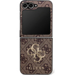 Guess Etui Big 4G Logo Classic Logo do Samsung Galaxy Z Flip7 brazowy - (GUHCZF74GMGBR)