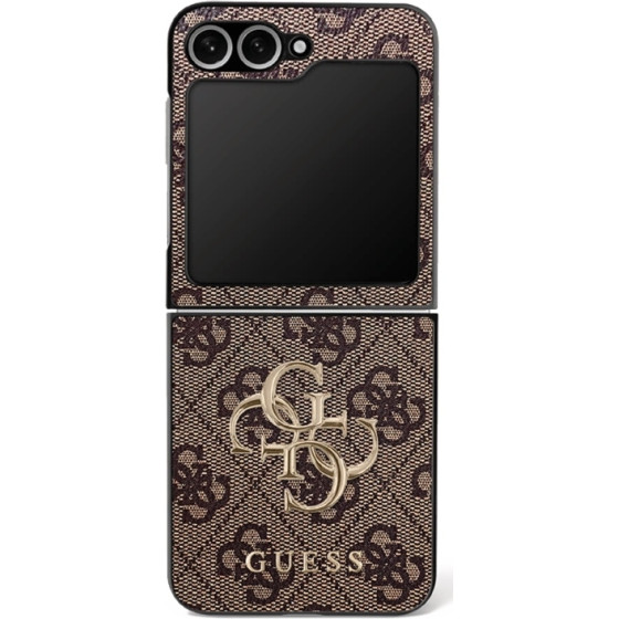 Guess Etui Big 4G Logo Classic Logo do Samsung Galaxy Z Flip7 brazowy - (GUHCZF74GMGBR)