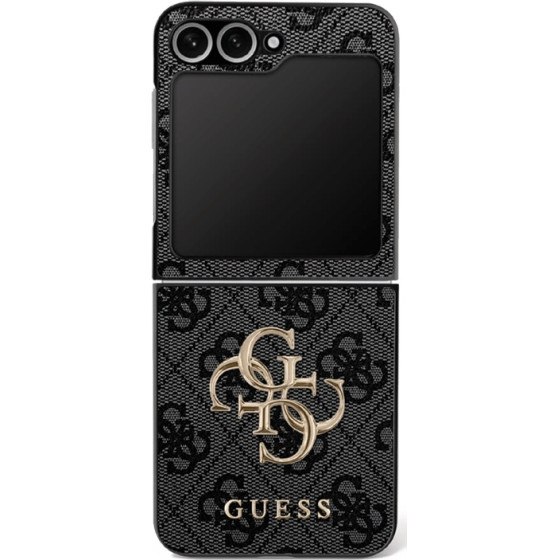 Guess Etui Big 4G Logo Classic Logo do Samsung Galaxy Z Flip7 czarny - (GUHCZF74GMGGR)