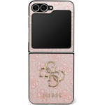 Guess Etui Big 4G Logo Classic Logo do Samsung Galaxy Z Flip7 rozowy - (GUHCZF74GMGPI)