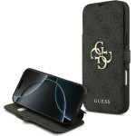 Guess Etui Book 4G Metal Logo do iPhone 17 Pro Max czarny - (GUBKP17X4GMGGR)