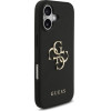 Guess Etui Grained Big 4G & Classic Logo do iPhone 17 czarny - (GUHCP17SPGT4MBK)