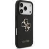 Guess Etui Grained Big 4G & Classic Logo do iPhone 17 Pro czarny - (GUHCP17LPGT4MBK)