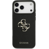Guess Etui Grained Big 4G & Classic Logo do iPhone 17 Pro Max czarny - (GUHCP17XPGT4MBK)