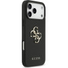 Guess Etui Grained Big 4G & Classic Logo do iPhone 17 Pro Max czarny - (GUHCP17XPGT4MBK)