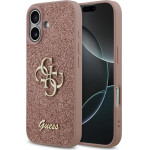 Guess Fixed Glitter Big 4G Case for iPhone 17 Pink - (GUHCP17SHG4SGP)