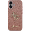 Guess Fixed Glitter Big 4G Case for iPhone 17 Pink - (GUHCP17SHG4SGP)