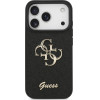 Guess Fixed Glitter Big 4G case for iPhone 17 Pro black - (GUHCP17LHG4SGK)