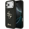 Guess Fixed Glitter Big 4G case for iPhone 17 Pro Max black - (GUHCP17XHG4SGK)