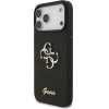 Guess Fixed Glitter Big 4G case for iPhone 17 Pro Max black - (GUHCP17XHG4SGK)