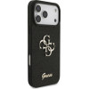 Guess Fixed Glitter Big 4G case for iPhone 17 Pro Max black - (GUHCP17XHG4SGK)