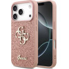 Guess Fixed Glitter Big 4G Case for iPhone 17 Pro Pink - (GUHCP17LHG4SGP)