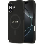 Guess Saffiano Classic Logo MagSafe Case for iPhone 17 Black - (GUHMP17SPSAHMCK)