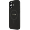 Guess Saffiano Classic Logo MagSafe Case for iPhone 17 Black - (GUHMP17SPSAHMCK)