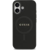 Guess Saffiano Classic Logo MagSafe Case for iPhone 17 Black - (GUHMP17SPSAHMCK)