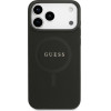 Guess Saffiano Classic Logo MagSafe Case for iPhone 17 Pro Max Black - (GUHMP17XPSAHMCK)