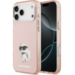 Karl Lagerfeld Etui IML Aquarelle Choupette & Logo MagSafe do iPhone 17 Pro Max rozowy - (KLHMP17XHMCHAQOP)