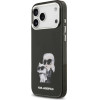 Karl Lagerfeld Etui IML Aquarelle Karl & Choupette & Logo MagSafe do iPhone 17 Pro Max czarny - (KLHMP17XHMKCAQOK)