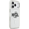 Karl Lagerfeld Etui IML Glitter Karl & Choupette Sketch Logo MagSafe do iPhone 17 Pro przezroczysty - (KLHMP17LHGKCGKBT)