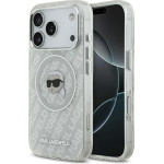 Karl Lagerfeld Etui IML Karl Head Logo MagSafe do iPhone 17 Pro szary - (KLHMP17LHMKBKHOG)