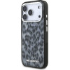 Karl Lagerfeld Etui IML Leopard Pattern MagSafe do iPhone 17 Pro czarny - (KLHMP17LHDLEOICK)