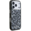 Karl Lagerfeld Etui IML Leopard Pattern MagSafe do iPhone 17 Pro czarny - (KLHMP17LHDLEOICK)