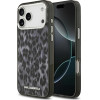 Karl Lagerfeld Etui IML Leopard Pattern MagSafe do iPhone 17 Pro Max czarny - (KLHMP17XHDLEOICK)
