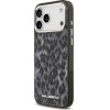 Karl Lagerfeld Etui IML Leopard Pattern MagSafe do iPhone 17 Pro Max czarny - (KLHMP17XHDLEOICK)