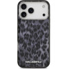 Karl Lagerfeld Etui IML Leopard Pattern MagSafe do iPhone 17 Pro Max czarny - (KLHMP17XHDLEOICK)
