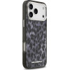 Karl Lagerfeld Etui IML Leopard Pattern MagSafe do iPhone 17 Pro Max czarny - (KLHMP17XHDLEOICK)