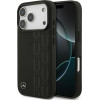 Mercedes Etui Leather Laurel Leaves MagSafe do iPhone 17 Pro czarny - (MEHMP17L25RDSLAK)