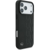 Mercedes Etui Leather Laurel Leaves MagSafe do iPhone 17 Pro Max czarny - (MEHMP17X25RDSLAK)