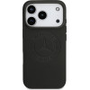 Mercedes Etui Leather Vintage Logo MagSafe do iPhone 17 Pro czarny - (MEHMP17L25RICVLK)