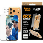 PanzerGlass CARE by Feature Kick 3in1 Case + Glass + Lens Protection Kit for iPhone 17 Pro - (CR74539)