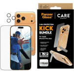 PanzerGlass CARE by Feature Kick 3in1 Case + Glass + Lens Protection Kit for iPhone 17 Pro Max - (CR41528)