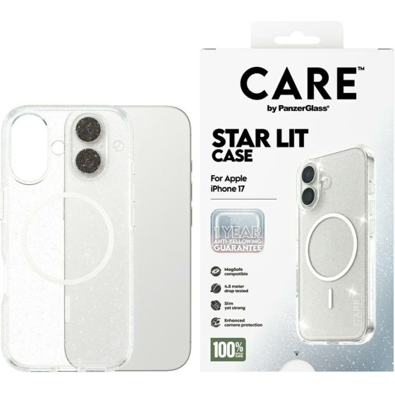 PanzerGlass CARE by Flagship Urban Explorer w. White MagSafe case for iPhone 17 Star Lit - (CR16712)