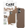 PanzerGlass Case CARE by Fashionable Samba MagSafe for iPhone 17 espresso - (CR49839)