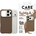 PanzerGlass Case CARE by Fashionable Samba MagSafe for iPhone 17 Pro espresso - (CR57384)