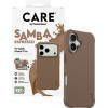 PanzerGlass Case CARE by Fashionable Samba MagSafe for iPhone 17 Pro espresso - (CR57384)