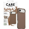 PanzerGlass Case CARE by Fashionable Samba MagSafe for iPhone Air espresso - (CR17747)