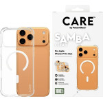 PanzerGlass Case CARE by Fashionable Samba w. White MagSafe for iPhone 17 Pro Max transparent - (CR84109)