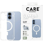 PanzerGlass Case CARE by Fashionable Samba w. White MagSafe for iPhone 17 transparent - (CR22326)