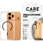 PanzerGlass Case CARE by Flagship Urban Explorer w. Black MagSafe for iPhone 17 Pro transparent - (CR52608)