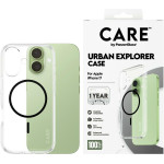 PanzerGlass Case CARE by Flagship Urban Explorer w. Black MagSafe for iPhone 17 transparent - (CR85101)
