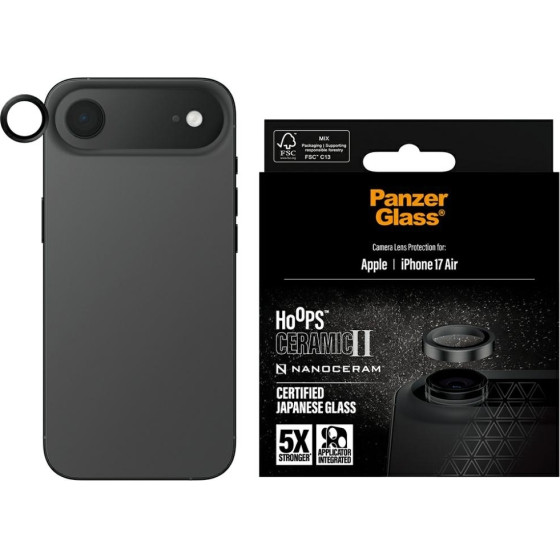 PanzerGlass Hoops Ceramic II lens glass for iPhone Air - (PG11753)