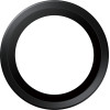PanzerGlass Hoops Tempered Glass Lens Screen Protector for iPhone Air Black - (PG32259)