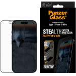 PanzerGlass Stealth Ultra-Wide Fit Fastfit Tempered Glass for iPhone 17 / 16 Pro - (PG54911)