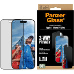 PanzerGlass Ultra-Wide Fit EasyAligner Privacy Glass for iPhone 17 / 16 Pro - (PG93414)