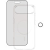 PanzerGlass Zestaw ochronny CARE by Flagship Privacy 3w1 Etui+Szklo Prywatyzujace+Lens do iPhon - (CR33419)